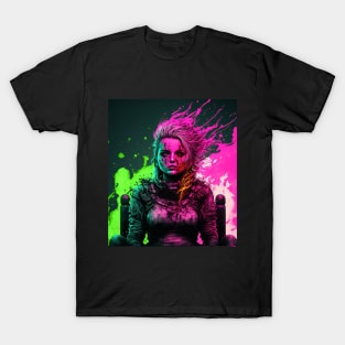 Cyberpunk Meditation T-Shirt